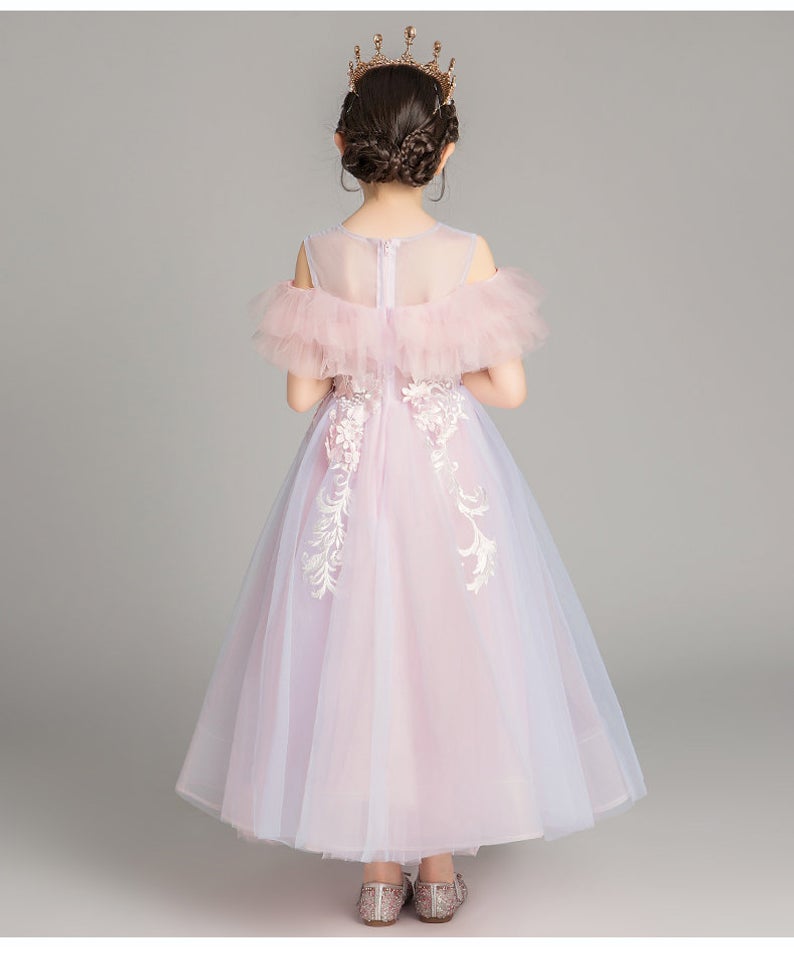 D1312 Birthday Dress, Flower Girl Dress, Toddler Dress, Baby Christmas Dress