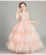 Load image into Gallery viewer, D1296 Flower Girl Dress, Toddler Dress, Baby Christmas Dress, Glitz Pageant Dress
