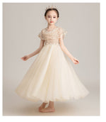 Load image into Gallery viewer, D1070 Girl Dress, Gift Birthday Dress, Flower Girl Dress, Toddler Dress
