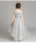 Load image into Gallery viewer, D1019 Girl Dress, Gift Birthday Dress, Flower Girl Dress, Toddler Dress
