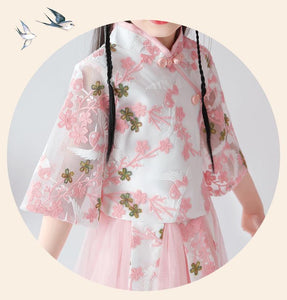 D1247 Chinese Style,Costume,Gift Birthday Dress, Flower Girl Dress