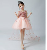 Load image into Gallery viewer, D1061 Girl Dress, Gift Birthday Dress, Flower Girl Dress, Toddler Dress

