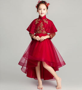 D1079 Cheongsam,Flower Girl Dress, Toddler Dress, Baby Christmas Dress