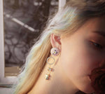 Load image into Gallery viewer, D121  Designer Inspired, Designer Earrings, S925 Silver Needle
