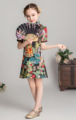 Load image into Gallery viewer, D1125 Chinese Style,Cheongsam,Gift Birthday Dress, Flower Girl Dress
