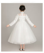 Load image into Gallery viewer, D109 Girl Dress, Gift Birthday Dress, Flower Girl Dress, Toddler Dress
