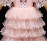 Load image into Gallery viewer, D1291 Flower Girl Dress, Toddler Dress, Baby Christmas Dress, Glitz Pageant Dress
