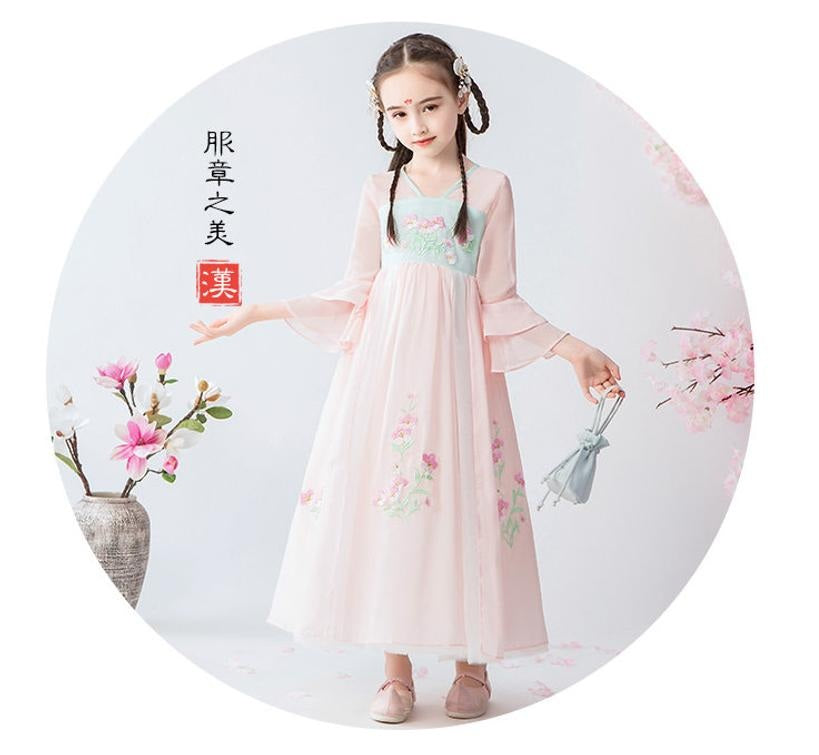D1073 Chinese Style, Girl Dress, Costume, Birthday Dress, Children Costume