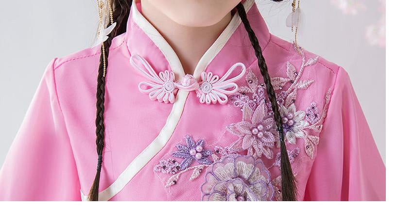 D1075 Chinese Style, Girl Dress, Costume, Birthday Dress, Children Costume