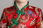 Load image into Gallery viewer, D1184 Chinese Style,Cheongsam, Flower Girl Dress, Toddler Dress, Baby Christmas Dress
