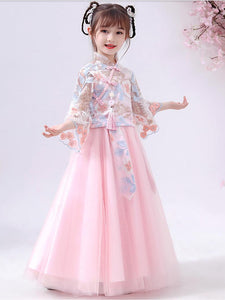 D1192 Chinese Style, Cheongsam, Girl Dress, Costume, Birthday Dress