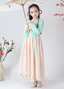 D1234 Chinese Style,Costume,Gift Birthday Dress, Flower Girl Dress
