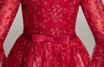 Load image into Gallery viewer, D1140 Girl Dress, Gift Birthday Dress, Flower Girl Dress, Toddler Dress
