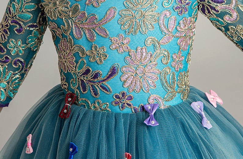 D1183 Gift Birthday Dress, Flower Girl Dress, Toddler Dress, Baby Christmas Dress