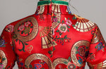 Load image into Gallery viewer, D1184 Chinese Style,Cheongsam, Flower Girl Dress, Toddler Dress, Baby Christmas Dress
