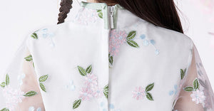 D1148 Chinese Style,Cheongsam,Gift Birthday Dress, Flower Girl Dress
